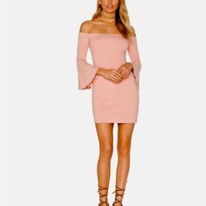 House of Harlow 1960 X Revolve "Skye" Mini dress in Canyon Rose Size Small